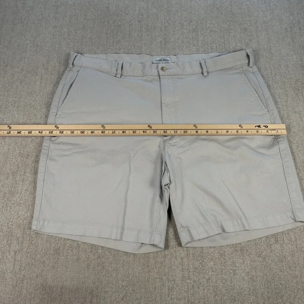 Peter Millar Shorts Men's 40 Beige Khaki Cotton‎  8